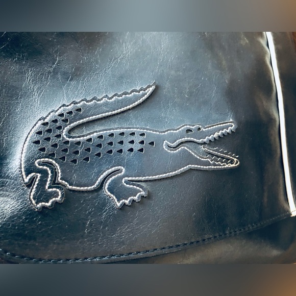 Lacoste, Men’s/Unisex Blue PVC, Messenger Bag, GUC - Picture 10 of 15